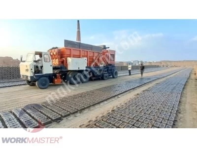 Bmm 410 Tuğla Yapma Makinesi, Briket Yapma Makinesi, Mobil Tuğla Pres Kamyonu