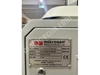 Pvc Boru Makinası Yeni Mikrosan - Komple Tesis