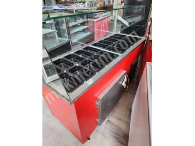 Kahvaltı Dolabı Salatabar Soğutucu Dolap