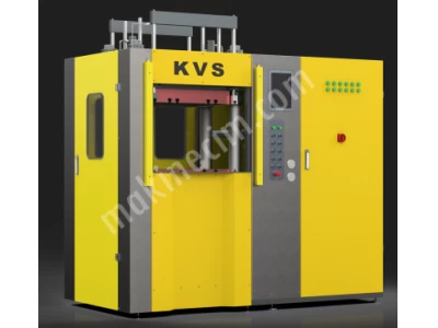 100 Ton Kauçuk Kalıplama Makinesi / Pişirme Presi