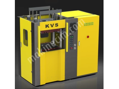 100 Ton Kauçuk Kalıplama Makinesi / Pişirme Presi