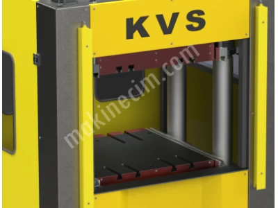 100 Ton Kauçuk Kalıplama Makinesi / Pişirme Presi