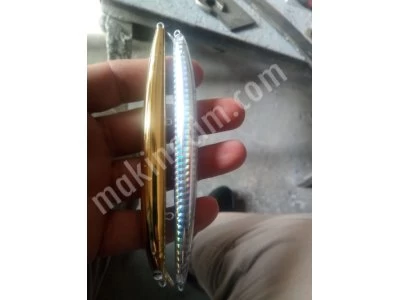Sahte Balık Jig Rapala Üzerine Yaldız Baskı Makinesi