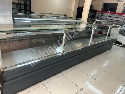 5 Metre Ahmet Yar Marka Kasap Şarküteri Market Reyon Dolabı