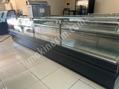 5 Metre Ahmet Yar Marka Kasap Şarküteri Market Reyon Dolabı