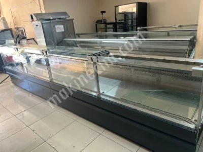 5 Metre Ahmet Yar Marka Kasap Şarküteri Market Reyon Dolabı