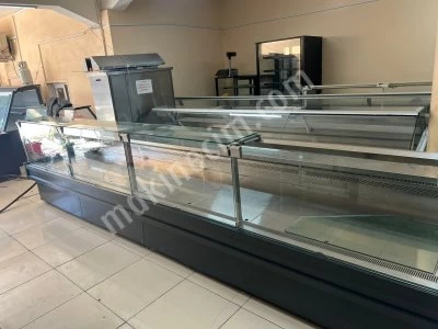5 Metre Ahmet Yar Marka Kasap Şarküteri Market Reyon Dolabı