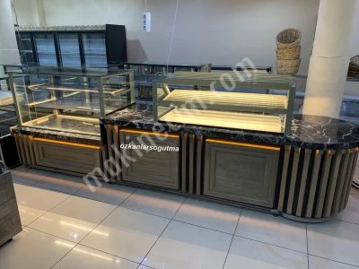 Pasta Dolabı Poğaça Börek Tatlı Kuru Pasta Dolabı