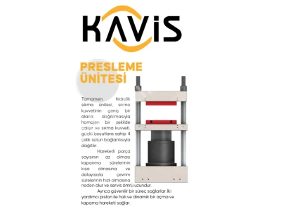 200 Ton Kauçuk Basma Makinesi / Pişirme Presi
