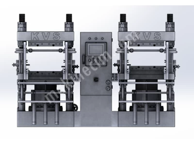 150Ton Çift / İkili Kauçuk Presi 2Rt/3Rt/4Rt