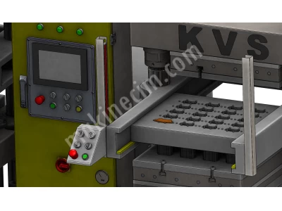 250Ton İkili(Çiftli) Balata Pişirme Presi / Balata Basma Makinesi