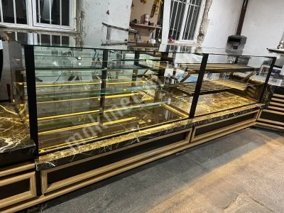 Pasta Dolabı Poğaça Börek Tatlı Unlu Mamüller Vitrin Dolabı