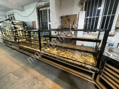 Pasta Dolabı Poğaça Börek Tatlı Unlu Mamüller Vitrin Dolabı