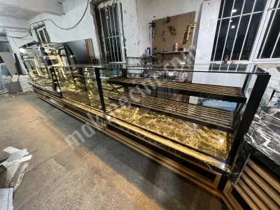 Pasta Dolabı Poğaça Börek Tatlı Unlu Mamüller Vitrin Dolabı