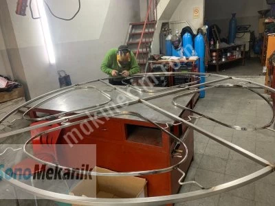Satılık Ultrasonik Sistemli Dansöz Elek Çap 240Cm 4 Katlı Her Katta 3 Ultrasonik Sistem=12Ultrasonik