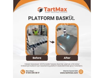 Platform Baskül / Özel Üretim / 1-60 Ton