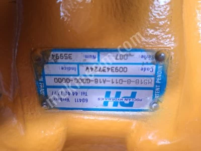 Poclain Hydraulıcs Ms 18 Hidomotor
