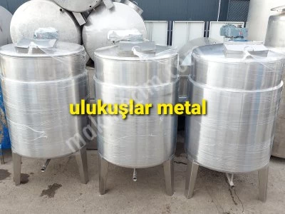 Camsil Üretim Mikseri Kimyasal Tank