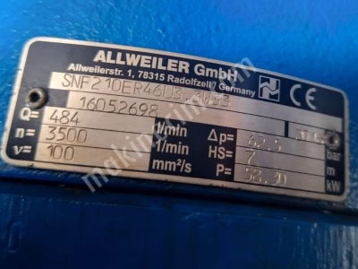 Allweiler Gmbh Pompa