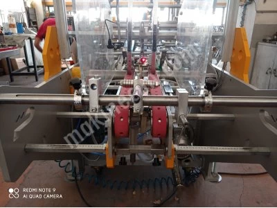 Hamburger Kutu Katlama Makinesi Box Folding