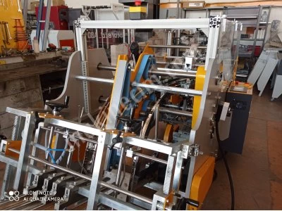 Hamburger Kutu Katlama Makinesi Box Folding