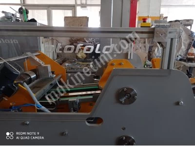 Hamburger Kutu Katlama Makinesi Box Folding