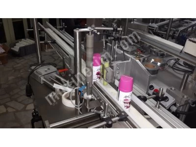 Yarı Otomatik Etiketleme Makinası Manuel Kollu