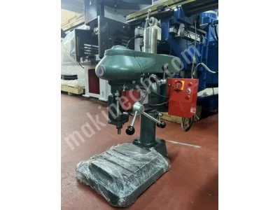 İlke Makina'dan Çift Devirli Kılavuz Çekmeli Matkap Tezgahı