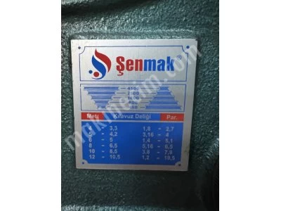 İlke Makina'dan Çift Devirli Kılavuz Çekmeli Matkap Tezgahı