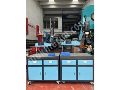 İlke Makina'da M24 Servo Kılavuz Çekme Makinası Soğutma Sistemli