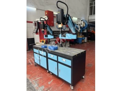 İlke Makina'da M24 Servo Kılavuz Çekme Makinası Soğutma Sistemli