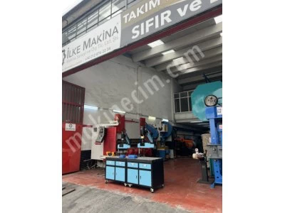 İlke Makina'da M24 Servo Kılavuz Çekme Makinası Soğutma Sistemli