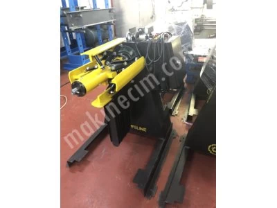 İlke Makina'dan 500 Kg Kapasiteli Rulo Açıcı