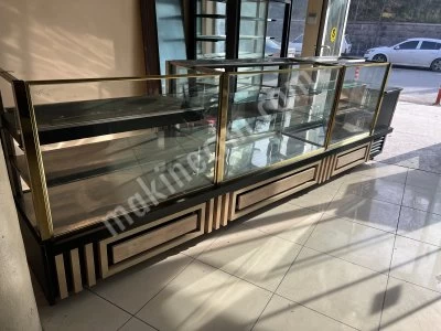 2.El Yaşpasta Kuru Pasta Poğaça Börek Baklava Vitrin Dolabı Pasta Dolabı