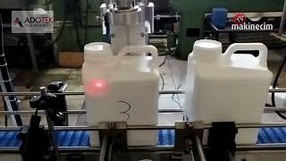 Powder Fertılızer Fıllıng Cap Coverıng Labelıng Machıne
