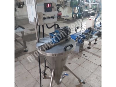 Toz Deterjan Dolum Kapaklama Etiketleme Makinası