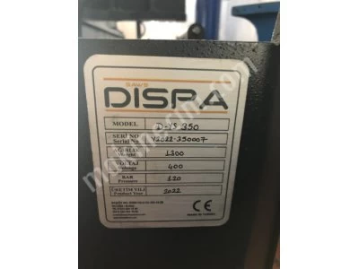 İlke Makina'dan Dispa Dys-350 Yarı Otomatik Şerit Testere