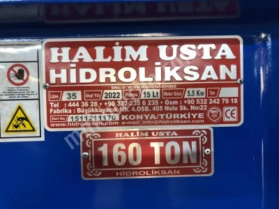 İlke Makina'dan Hidrolik Atölye Presleri