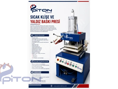Hot Stamping Foil Printing Press Machine