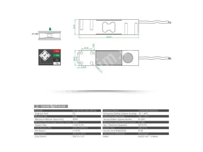 Fl7 Platform Tipi Yük Hücresi