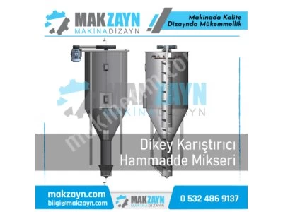 Dikey Karıştırıcı Hammadde Mikseri