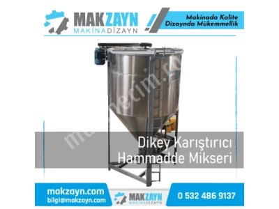 Dikey Karıştırıcı Hammadde Mikseri