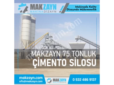 Makzayn 75 Tonluk Çimento Silosu
