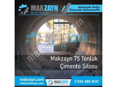 Makzayn 75 Tonluk Çimento Silosu