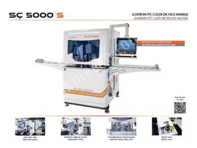 3 Eksen Cnc Freze Mini İşleme Merkezi
