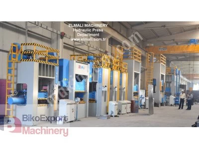 Özel Tabla Ebatlı Hidrolik Pres 1000X6000 Mm Tabla *