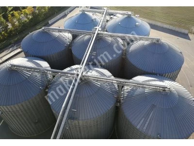 1.000 Tonluk Fabrika Teslimi Çelik Silo-Kampanyalı Fiyat