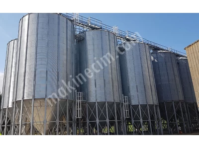 250 Tonluk Konik Tabanlı Çelik Silo-Kampanyalı Fiyat