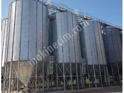 500 Tonluk Konik Tabanlı Çelik Silo