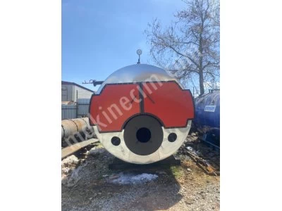 6000 Kg 10 Bar İşletme Basıncı Buhar Kazanı